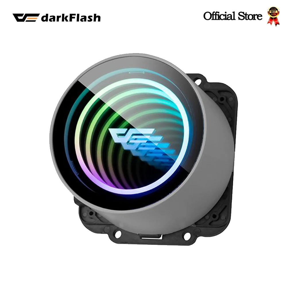 Darkflash 240 мм Infinity Liquid CPU Cooler Space 4 Pin Pwm 3 Pin 5V Sync для Intel и Amd