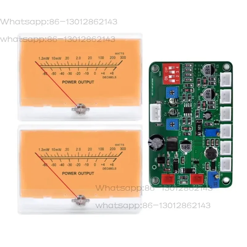 P-134 High Precision Backlit VU Audio Level Meter, Fever DB Amplifier Meter Head for Gallbladder Audio Machine