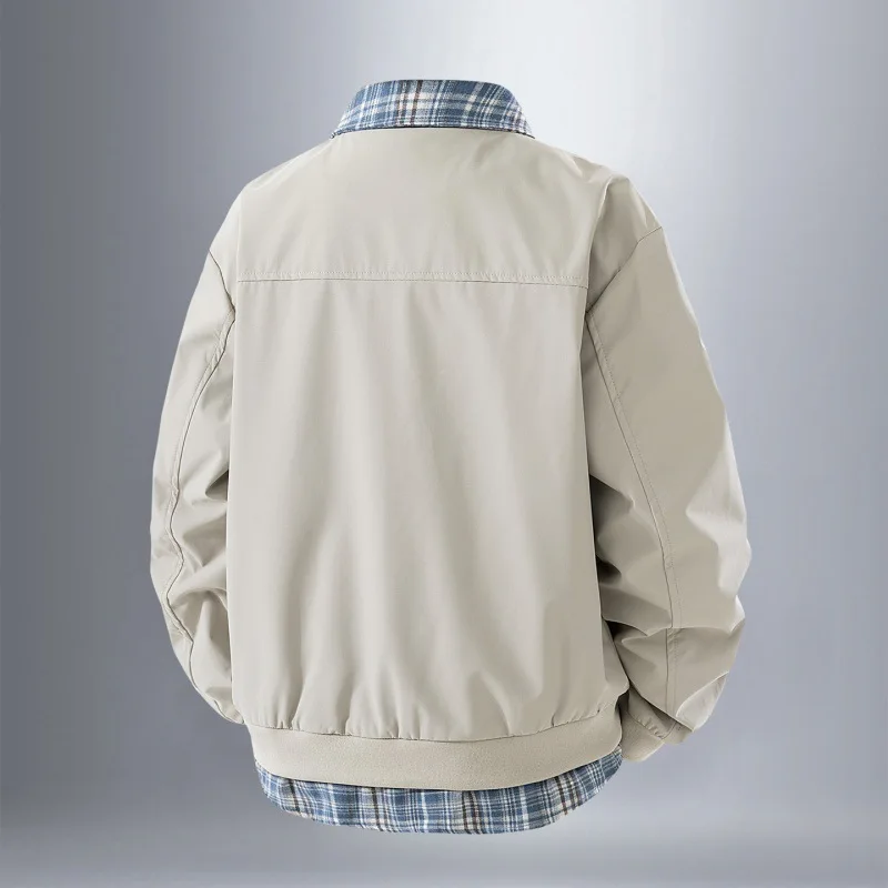 Unisex American Casual Jacket Spring Autumn 2025 Windproof Breathable Skin-Friendly Comfortable New Arrival