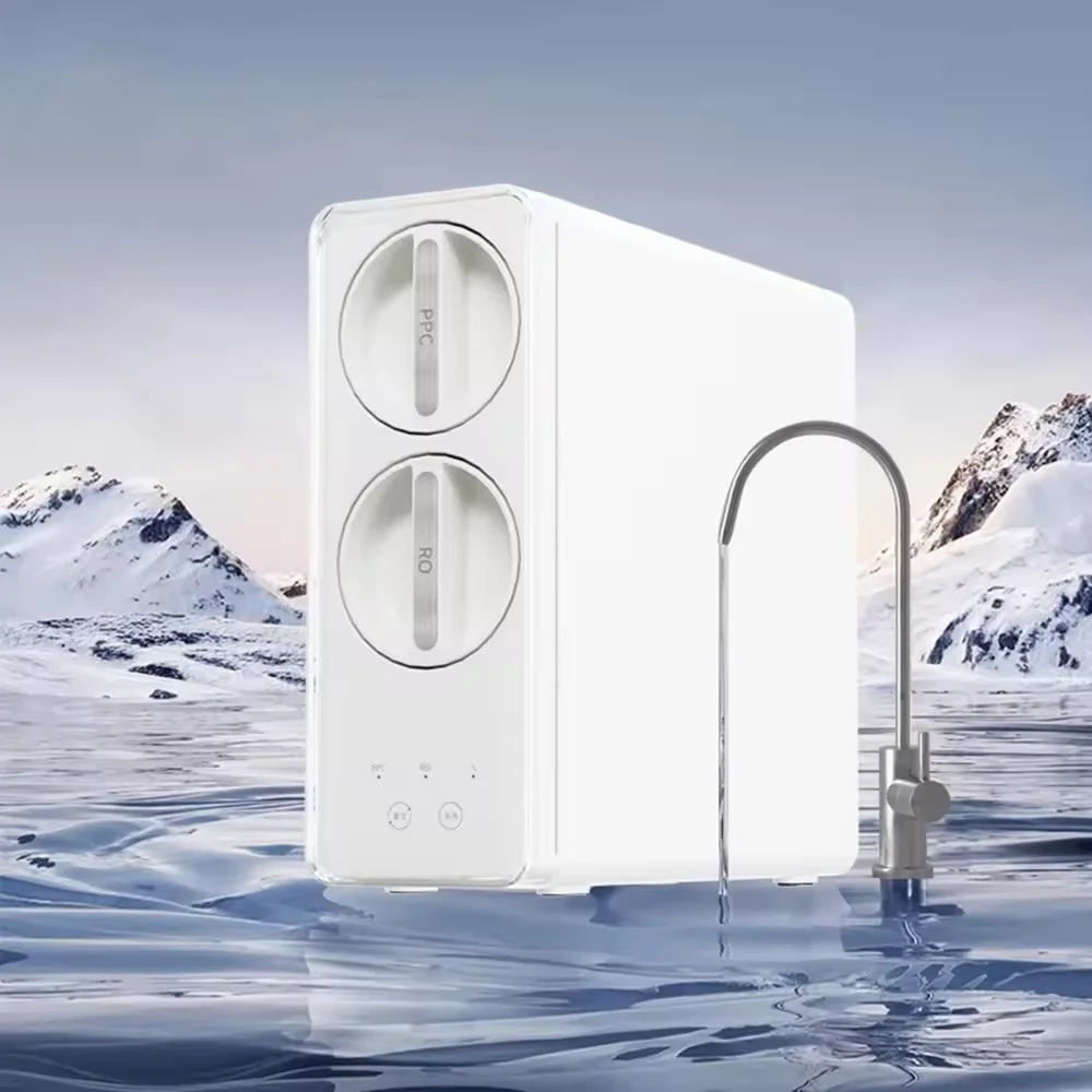 

Бытовой очиститель воды Ro, китайский маленький умный 600 Gpd, 2-ступенчатая система фильтрации воды обратного осмоса