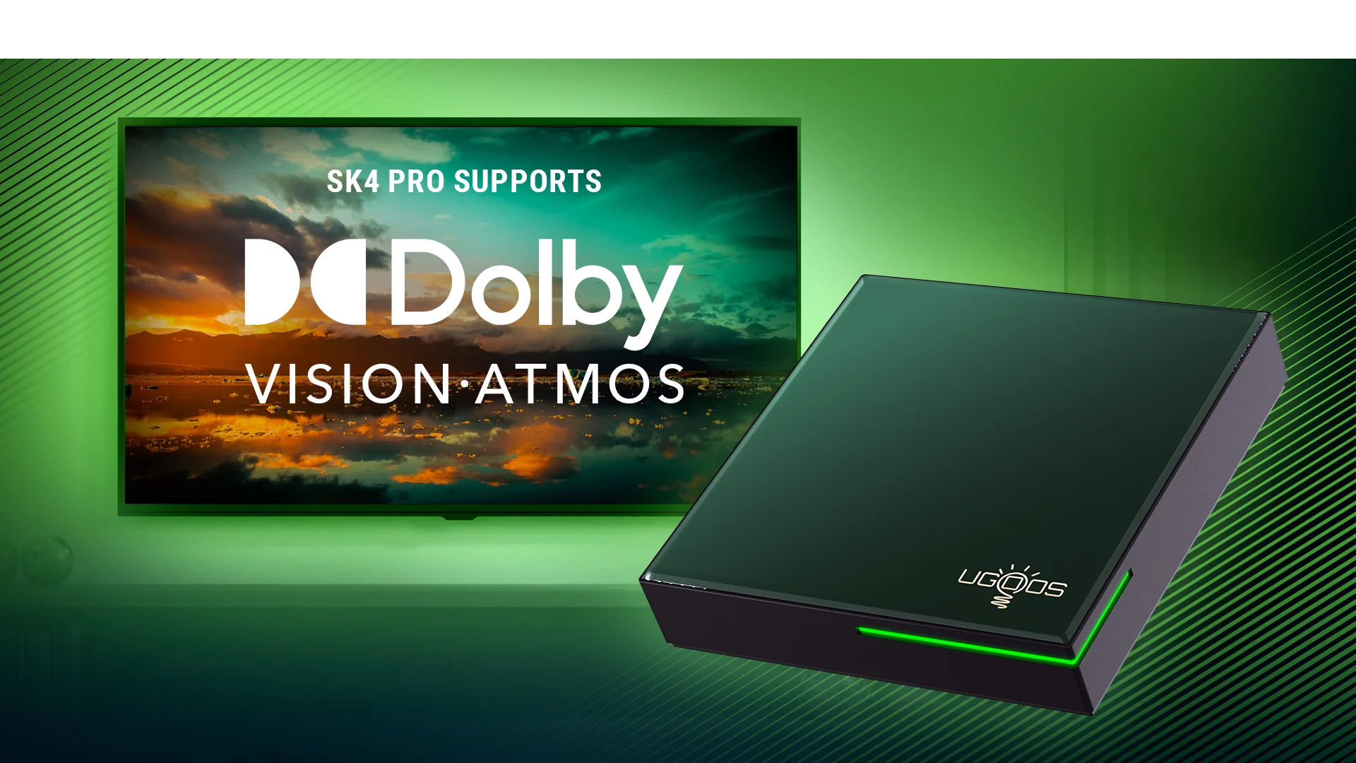 SK4 Pro Smart TV Box Android 14 Amlogic S905x5M-K LPDDR4 4GB 64GB 2.4G/5GWifi BT