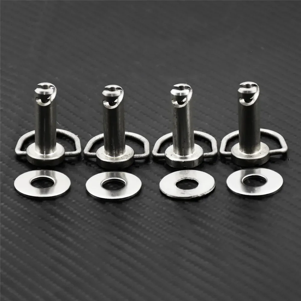 Motorfiets Zadeltas Bevestigingsmiddelen Montage Pins Studs Bouten Hardware Voor Harley Touring Road King FLHR Electra Glide FLHX Softail