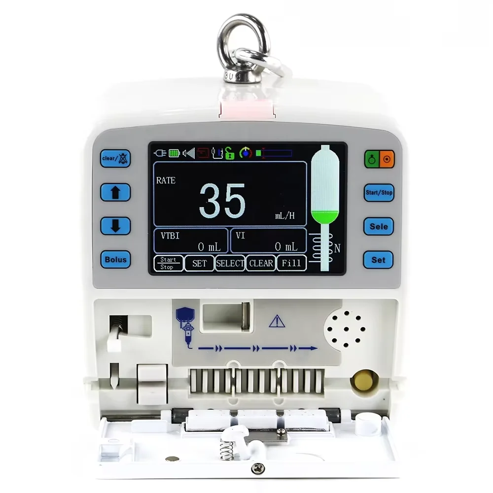 include heating Infusion Pump/ Syringe Pump  LCD real-time Alarm Transfusion Heater