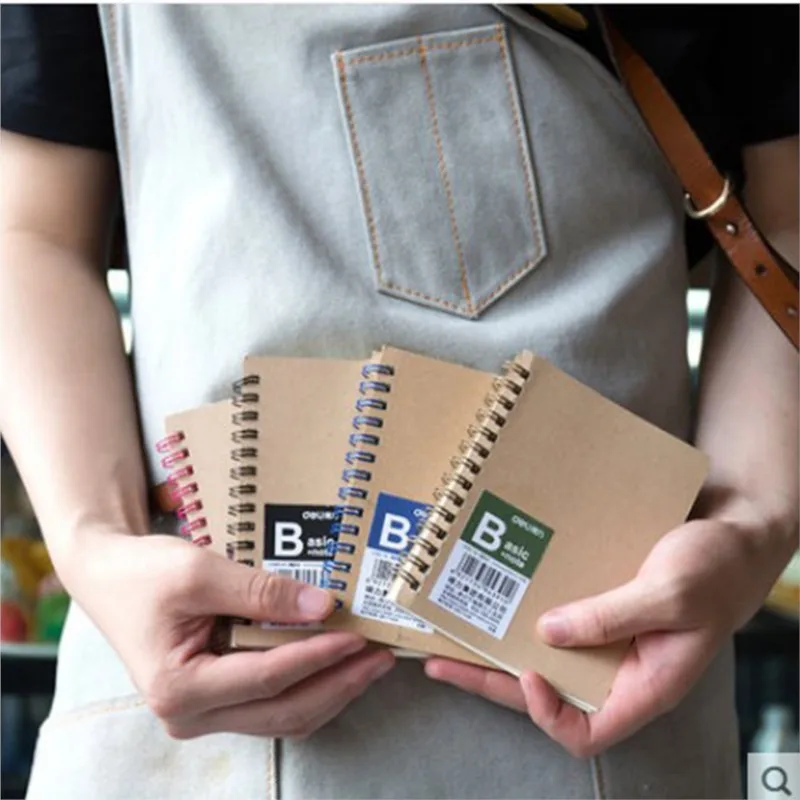 

4PCS Spiral Coil Pocket Notebook Sketchbook Diary Journal Student Note Pad Book Memo Pad 131x100mm