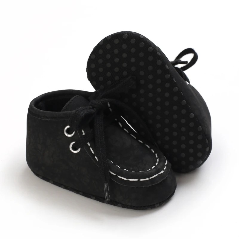 Frühling und Herbst: Neue, modische, einfache und vielseitige Stoffschuhe für Neugeborene, geeignet für 0-18 Monate. – Detail 11