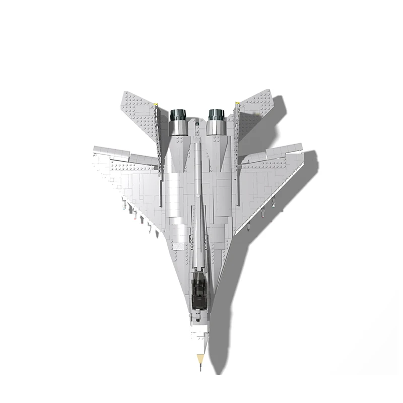 MOC-85217 Military Weapons MIG-29 Fighter Building Block Aircraft Assembly Model Brick Toy Children's Holiday Gift