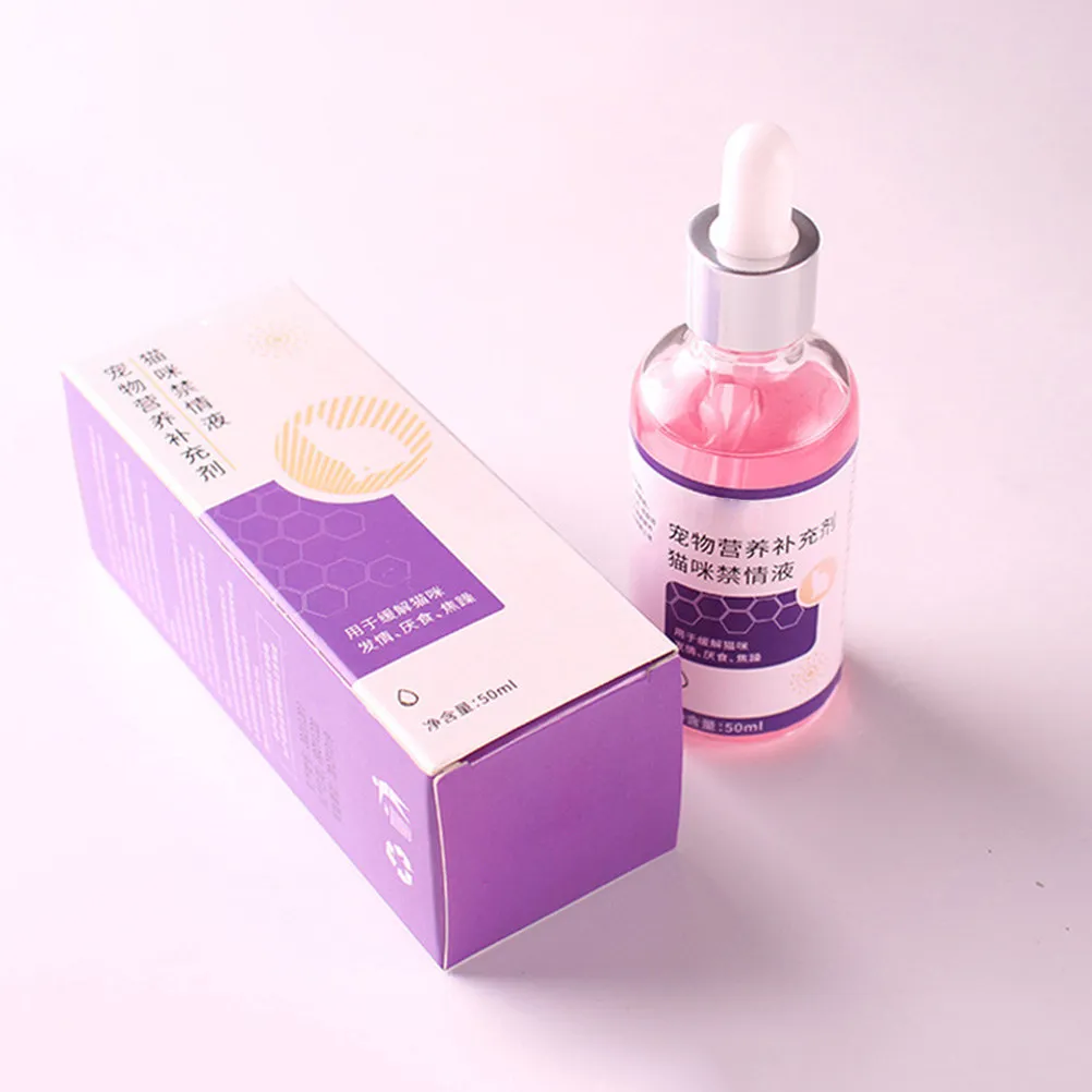 1 Bottle Cat Suppression Liquid Scientific Estrus Conditioning Love Supplement Nutrition Booster Appetite Enhancer for Household