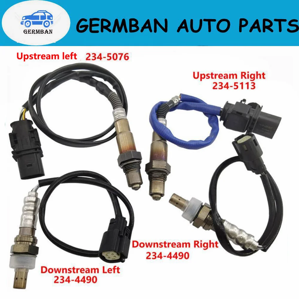 

4Pcs 234-5076 234-5113 234-4490 Upstream+Downstream Oxygen Sensor For Ford F-150 3.5L Turbo 2011-2014 BA5Z9F472C