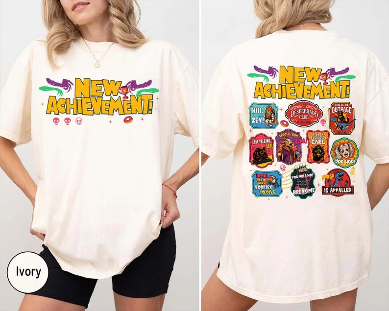 Retro Dungeon Stamp Shirt, New Achievement T-Shirt, Dungeon Explorer T-Shirt  Unisex Streetwear Shirt