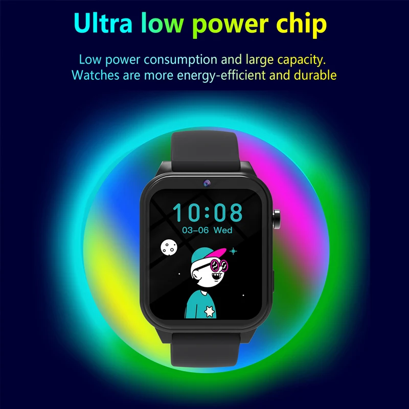 Kids Game Smart Watch Flashlight Waterproof HD Camera Sleep Tracker Alarm Music Sports Watch For Boys Girls Birthday Gift view 5