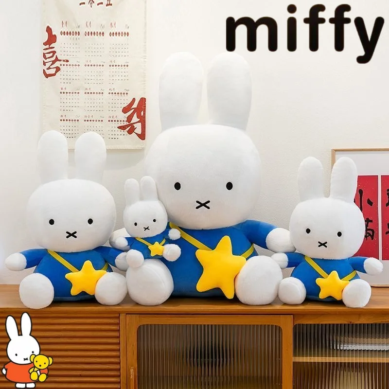 

Cute Miffy Rabbit Sweet Creative Cartoon Doll Fashionable Personality Soft Comfortable Skin-Friendly Plush Toy Holiday Gift
