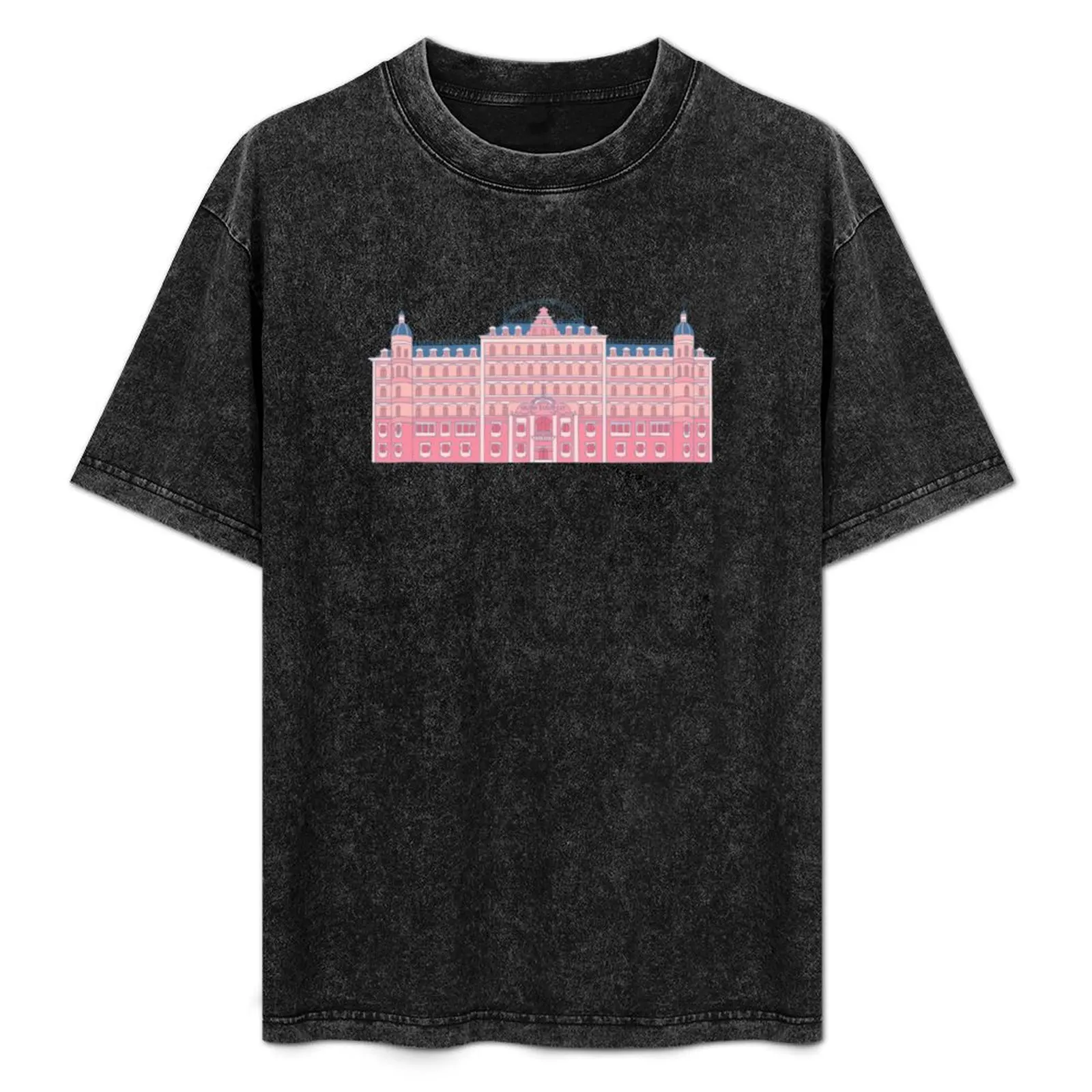 

Gran Budapest Hotel T-Shirt Trendy Casual Short Sleeve Shirt