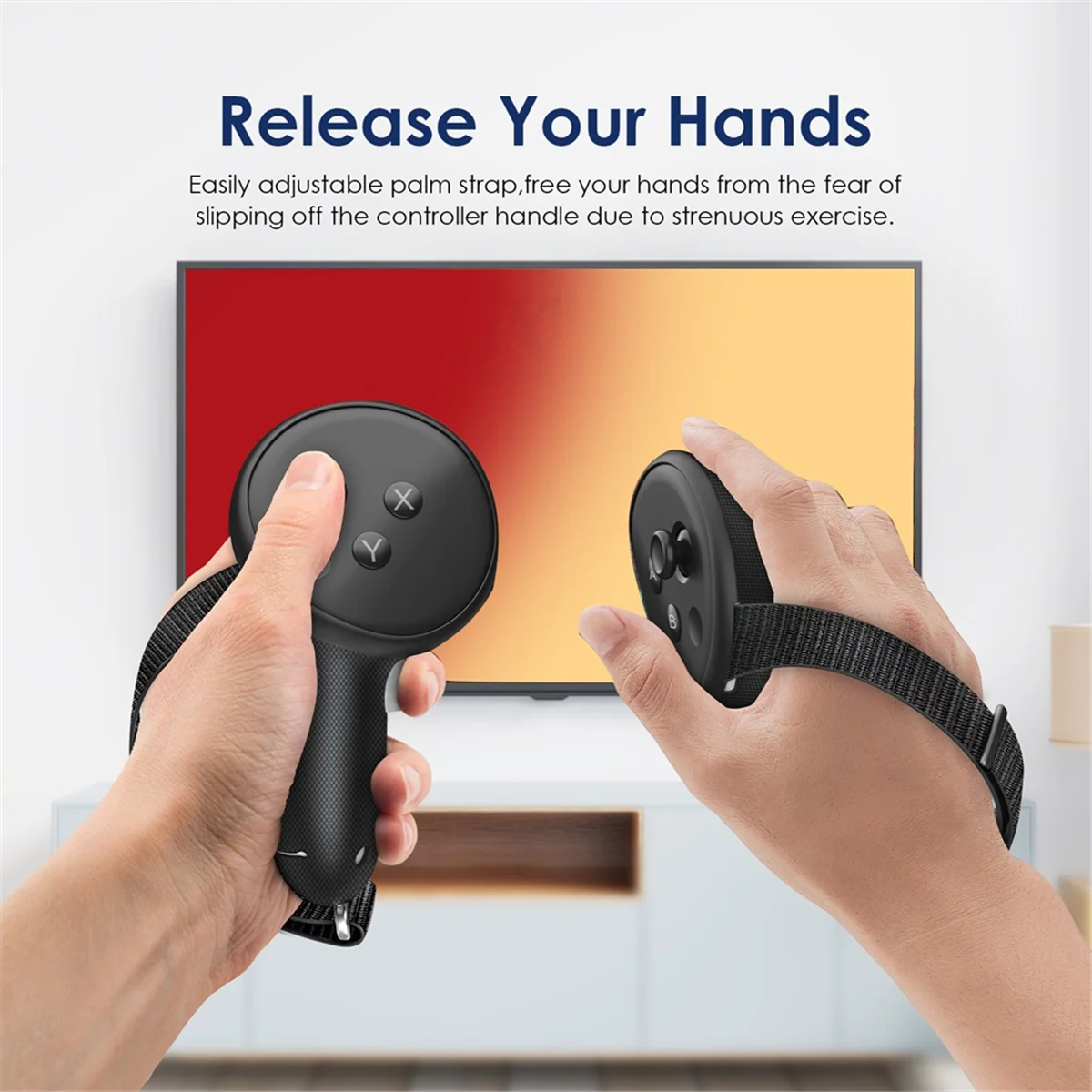 Handle Protective Case for 3/3s Controller Grips Protector with Battery Opening Cover VR Accessories