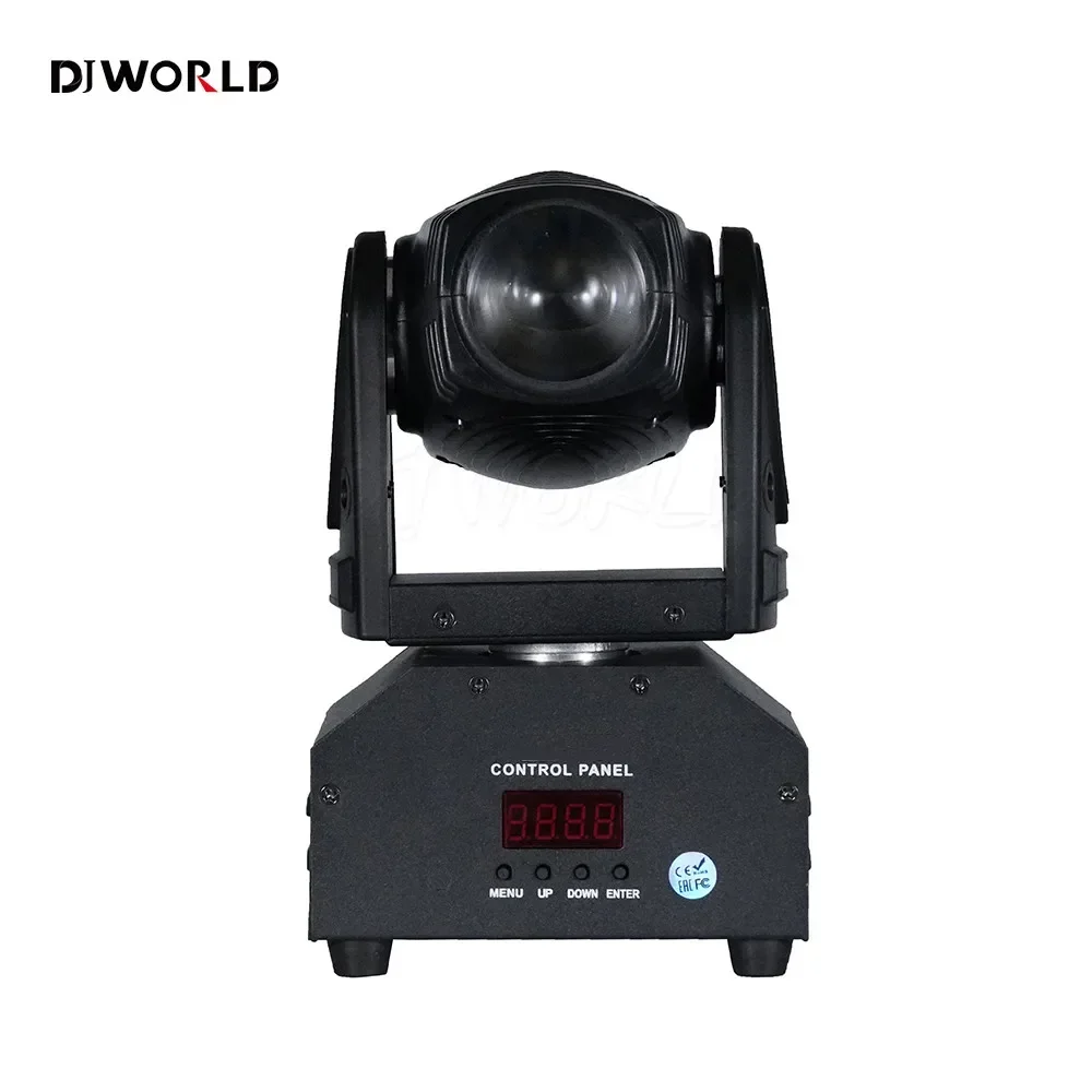 2PCS Mini 10W LED Spot Beam Moving Head Light RGBW 4In1 DMX512 Stage Light Effect Stroboscope For DJ Disco Bar Nightclub Party