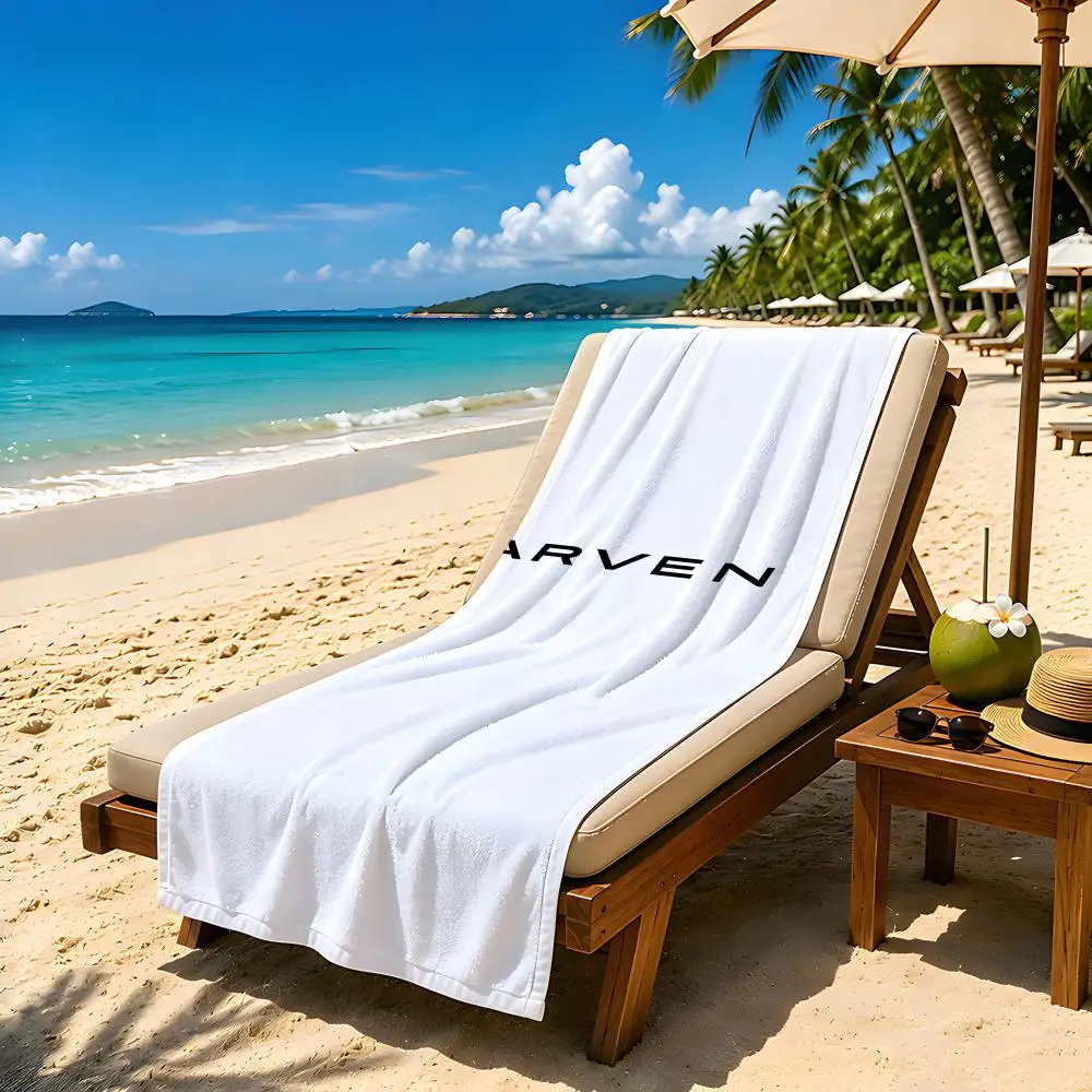 Brand C-CARVEN Towel Extra Large Beach Towel Quick Dry Sand Free Super Absorbent Lightweight hot