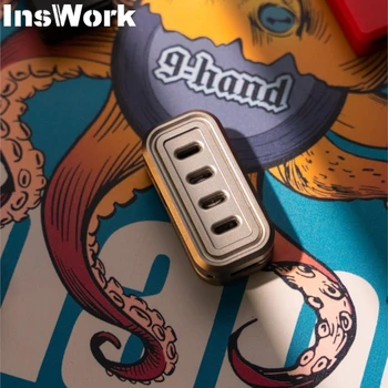 9'lu El Diyapazon Itme Kaydırıcı Yetişkin Stres Giderici Oyuncaklar Klasik Metal Antistres Oyuncak Fidget Oyuncaklar