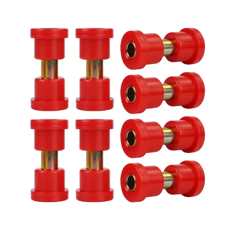 

Trailer Leaf Spring Bushings Durable Polyurethane Spring Bushing Sleeve Kit Rear Leaf Springs Shackles Bushing Sleeve Fits Oem