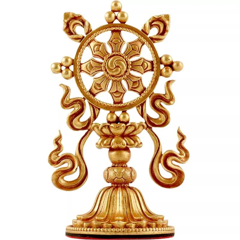 Tantra Musical Instruments Eight Auspicious Ornament Craft Tibetan Buddhist Hall Supplies Buddha Front Chapel