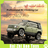 Pinecone Forest 2402pro Fully Proportional Remote Control Alloy Car Shell Climbing Car 1:24RC Metal Wheel Toy Car