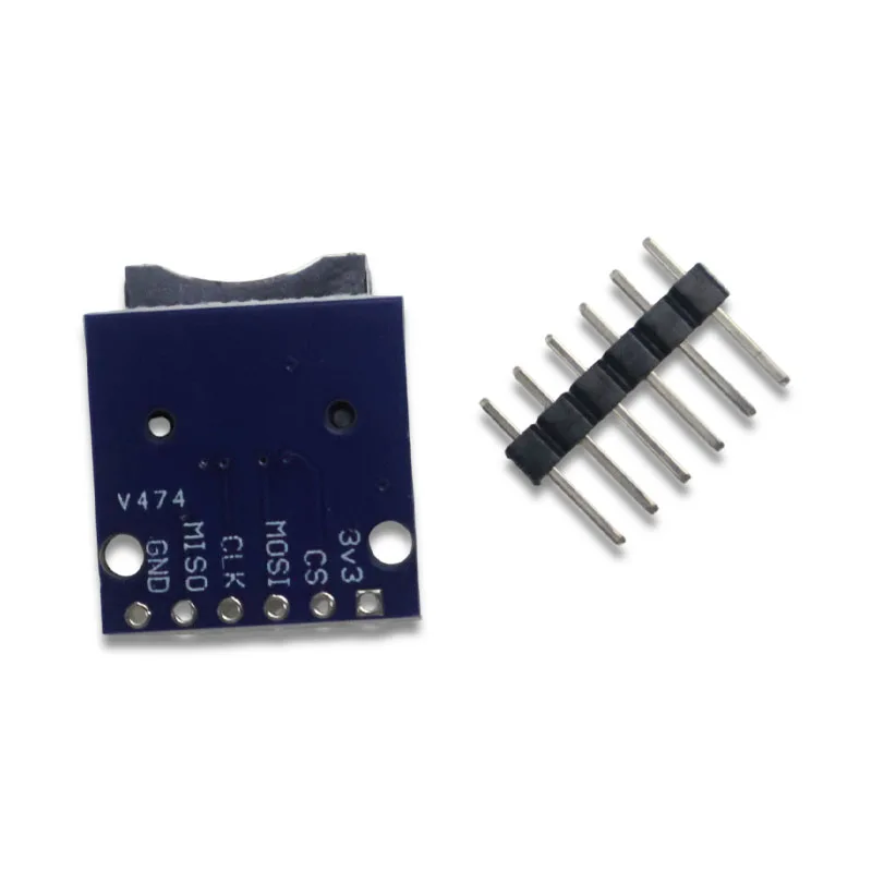  Micro SD Card Reader Module for Arduino ESP32 3.3V SPI TF Memory Storage | Headers NOT Soldered (DIY) TF Mini Micro SD Card