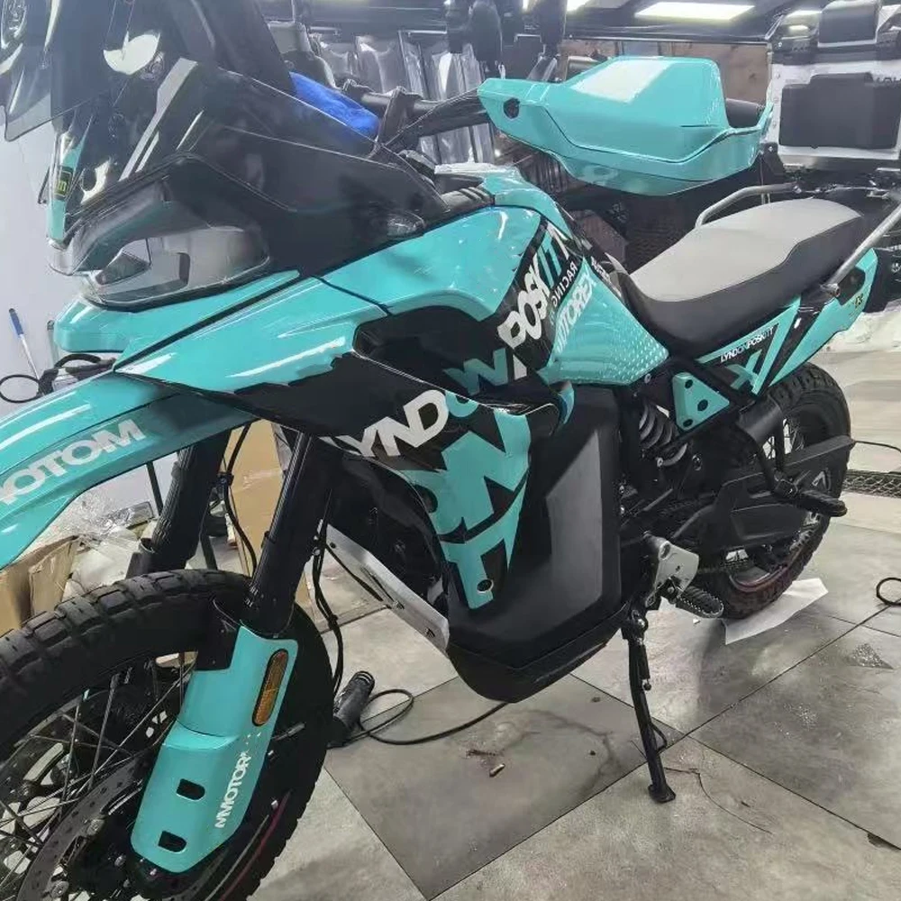 ل CFMOTO 800MT-X 800MTX جديد دراجة نارية اكسسوارات كامل سيارة زهرة نسخة ملصق مضاد للمياه الديكور الشارات نمط