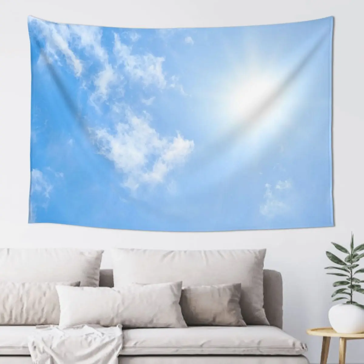 

Sunny Blue Sky Tapestry Wall Decor Hanging Decorations For Room Art Mural Tapestry