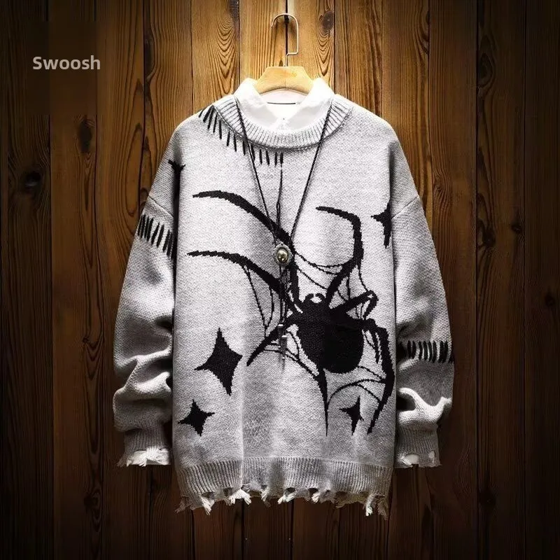 

Облегающий круглый вязаный свитер Ne, мужской модный новый осенне-зимний базовый свитер irt Quali, повседневный длинный свек из полиэфирного волокна