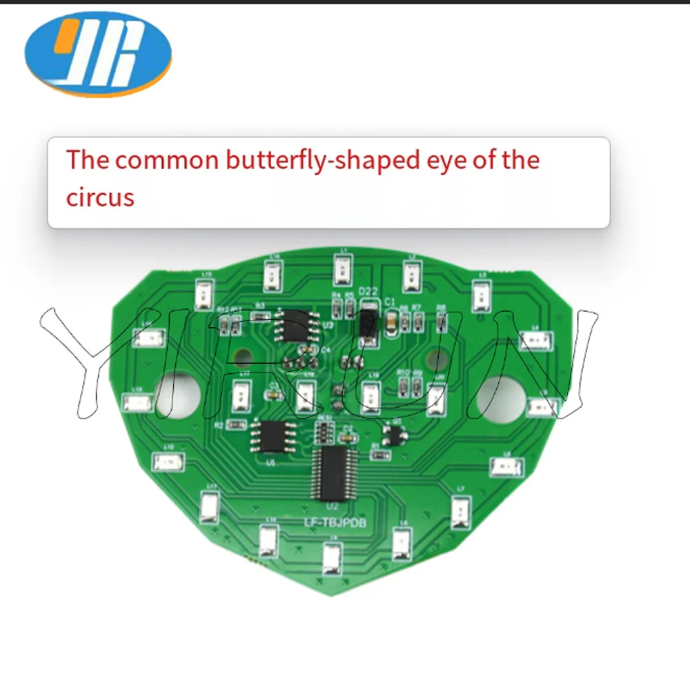 Super Circus Green Universal Butterfly Light Eye Children's Arcade Game Great Magician Universal Black Butterfly Light Eye
