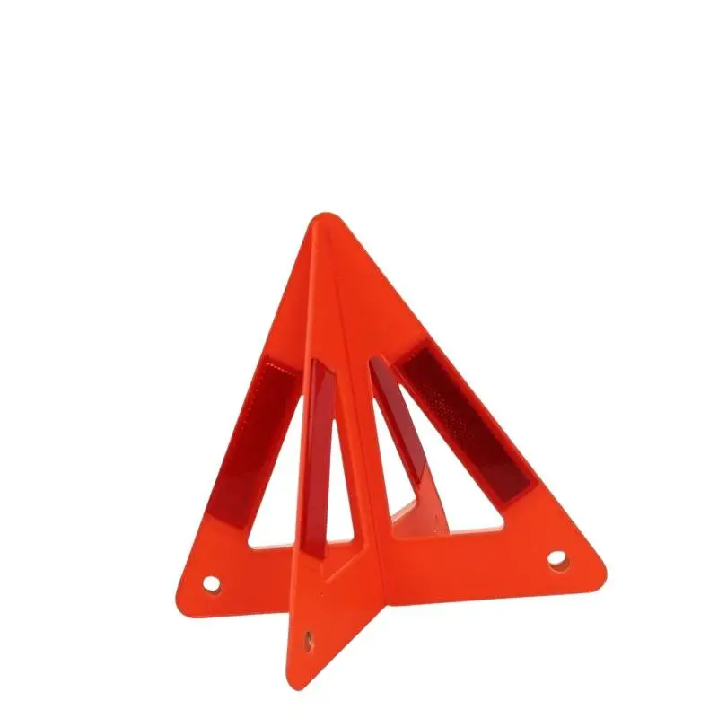 Foldable Stop Sign Reflector Cars Stop Sign Stand Car Emergency Breakdown Warning Triangle Reflective Safety Hazard Car Tripod