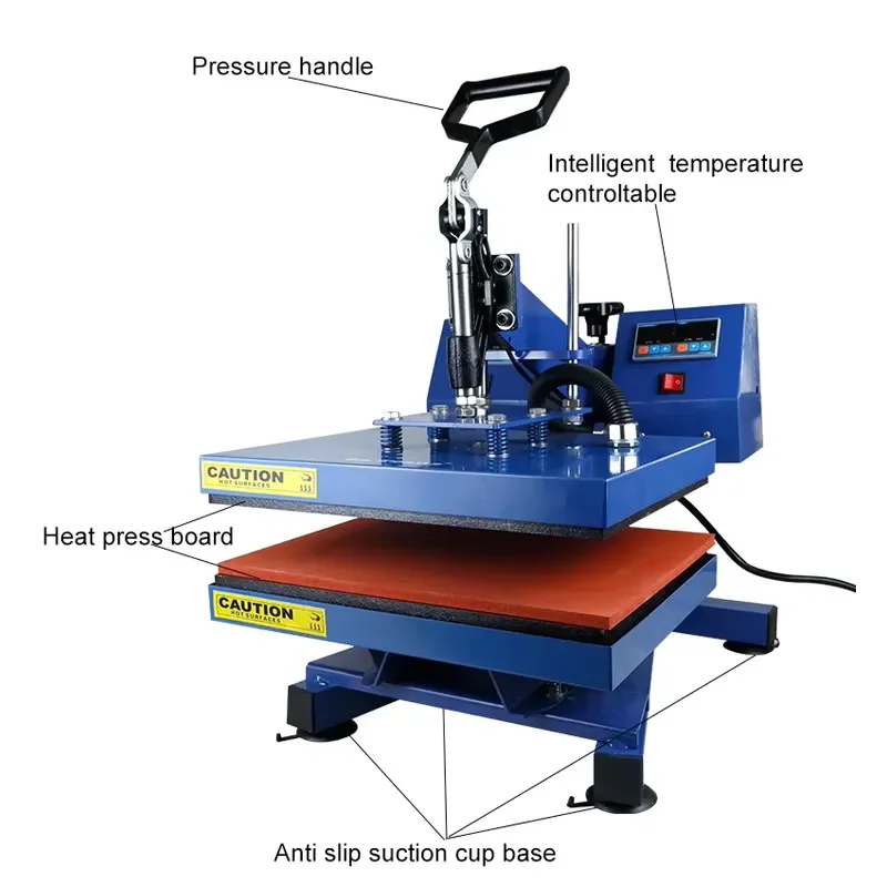 Double Sides Sublimation Ornaments Heat Press Iron Machine Custom Printed Christmas Ceramic Glass Metal Ornament Making
