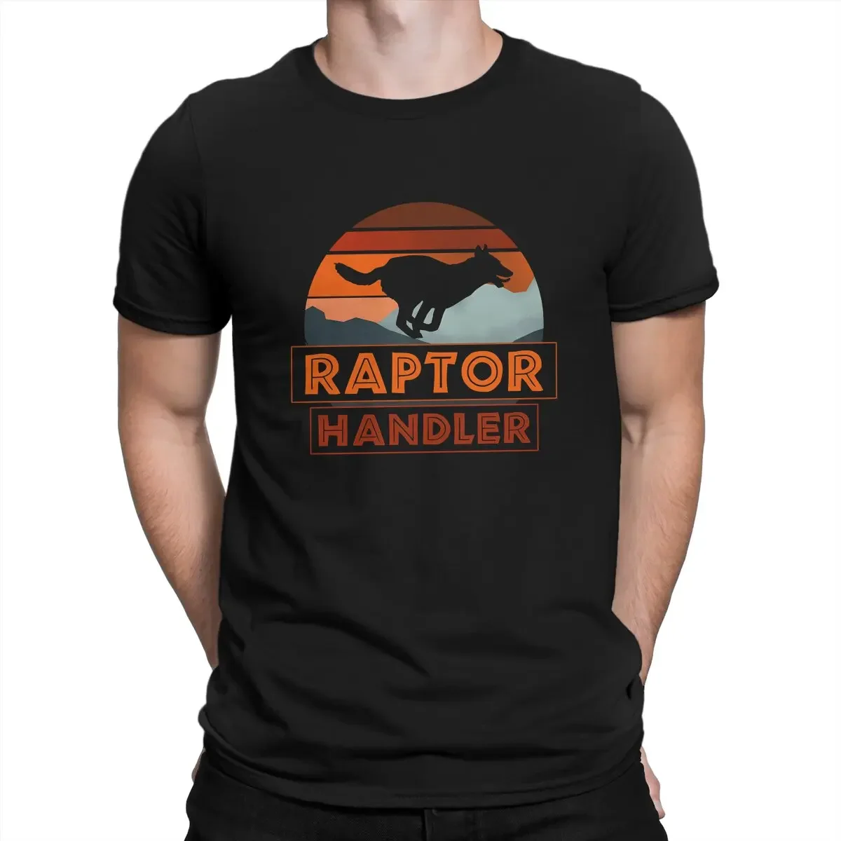 24765_Raptor_Handler Tshirt Homme Men's Tees Blusas T Shirt For Men