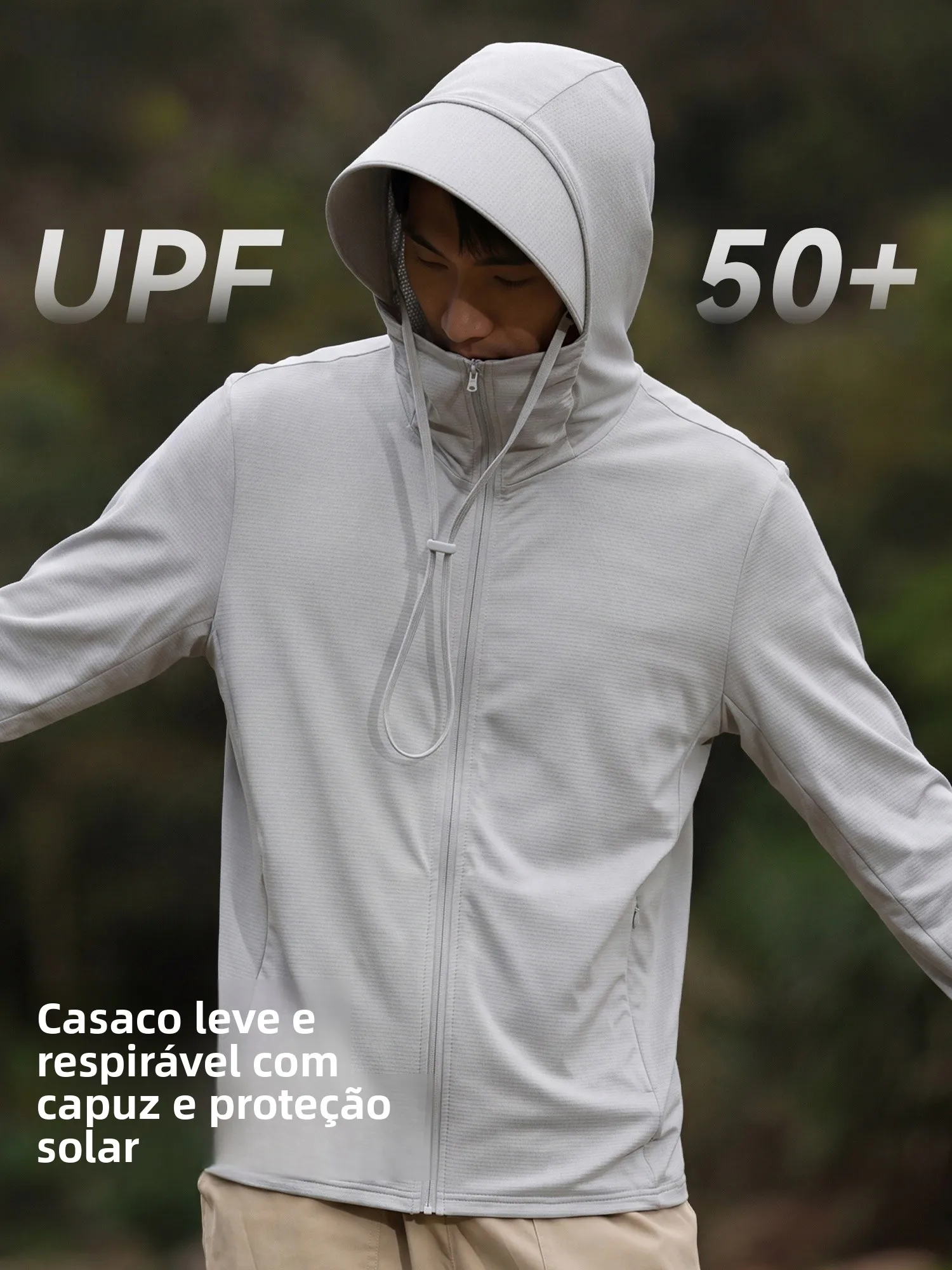 メンズサマー軽量速乾アイスシルク日焼け止め服-アウトドアサイクリング釣り用-通気性ポリエステル繊維
