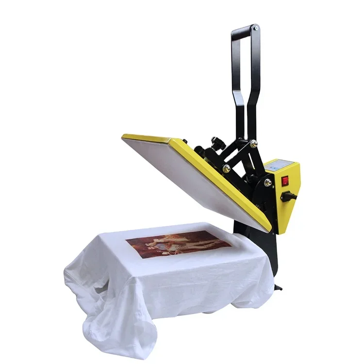 LINKO 44'' heat press+feed table roller heat transfer machine  use with sublimation printer for prints color-fixing