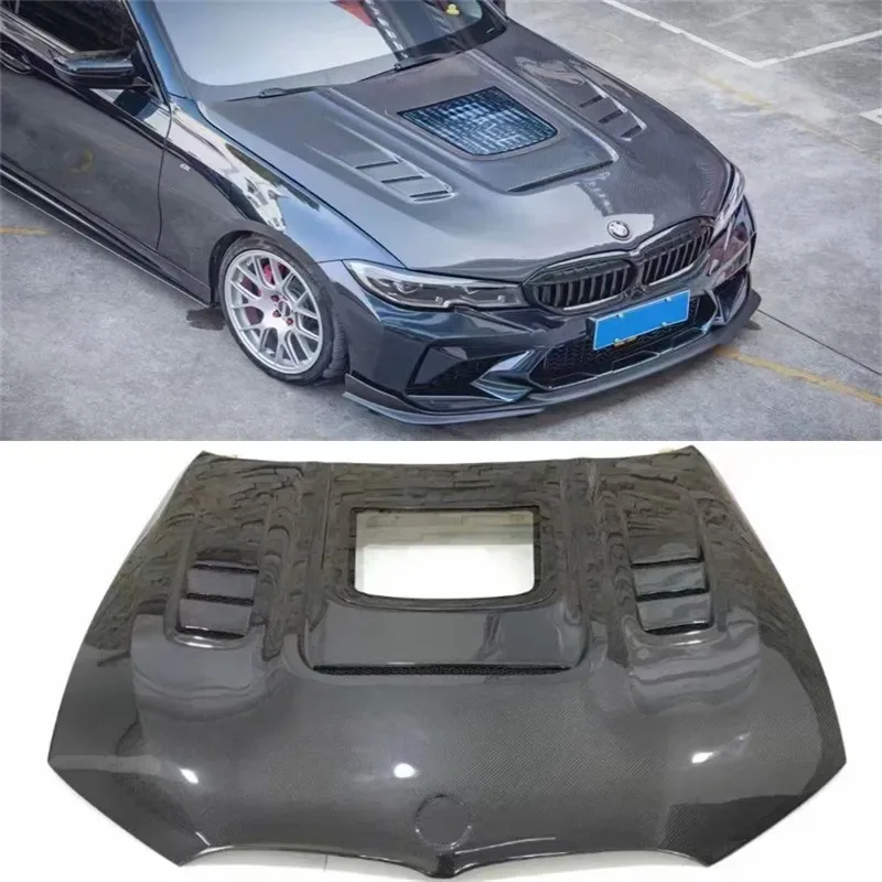 

For BMW G20 G28 2019 2020 2021 2022 2023 2024 2025 ReaI Carbon Fiber hood cover Kit