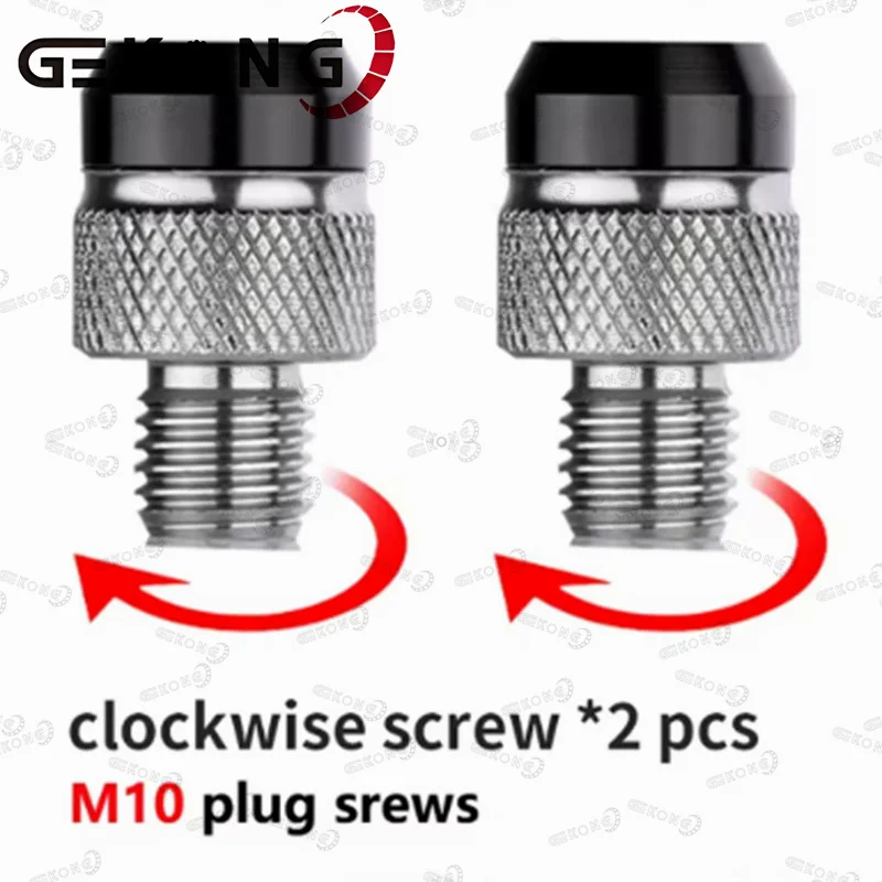 Motorcycle M10 Mirror Hole Plug Caps For GSXS 125 750 950 1000 GSX S 1000 GT GSX8S GSX-S1000GT/GX GSXS750 GSX-8S GSXS1000