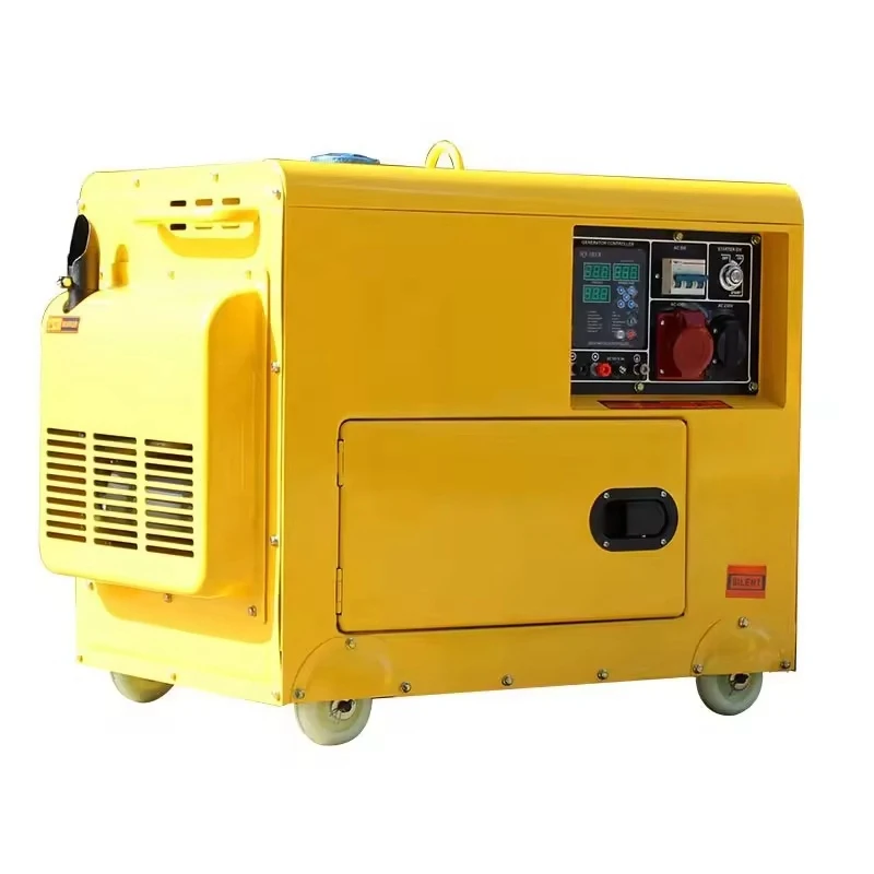 YHS 8kW Event Diesel Generator 220V 50Hz Single Phase Quick Connect Power Distribution