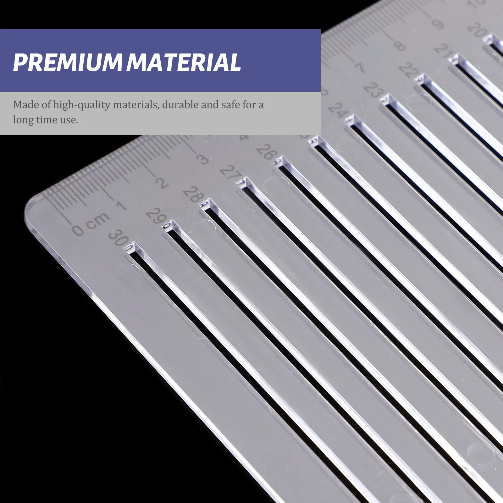 Quilt Ruler Answer Line Drafting Measurement Rulers Lettering Clear Stamp School Supplies