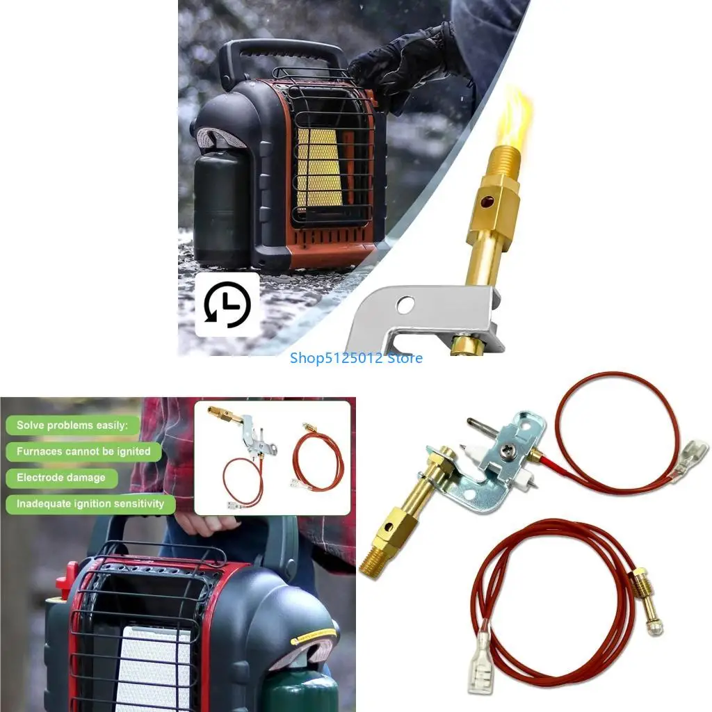 G8TC Efficient Propane Heater Assembly for Cold Weather Activities Metal Build