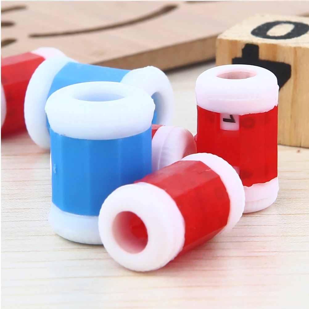 

10 Pcs Stitch Markers Knitting Needle Recorder DIY Tool Accessories Set Walking Device Durable Plastic Home Use