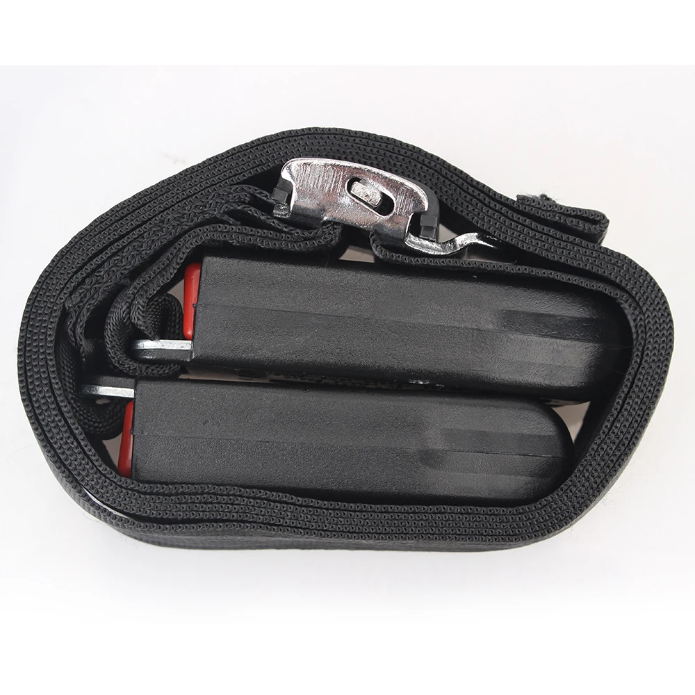 Universal Car Seat Belt para Segurança Infantil, Fixação Ajustável, Isofix Trava Interface, Cinta de Conexão, 2 Ponto