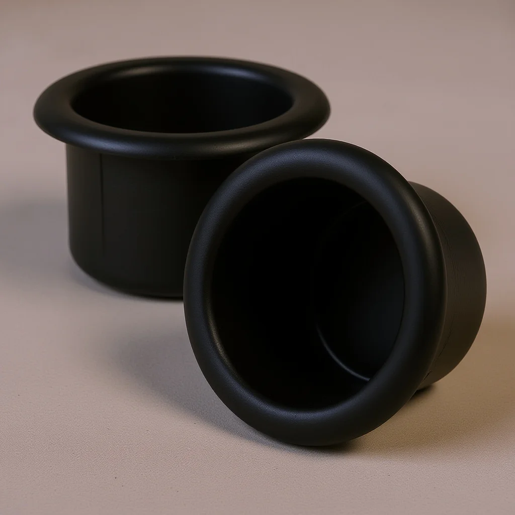 

2 шт., вставка для чашки Rv, встраиваемый пластиковый держатель для напитков для лодки, автомобиля, грузовика, дивана, кресло, стол, держатель для чашки, вставки, замена