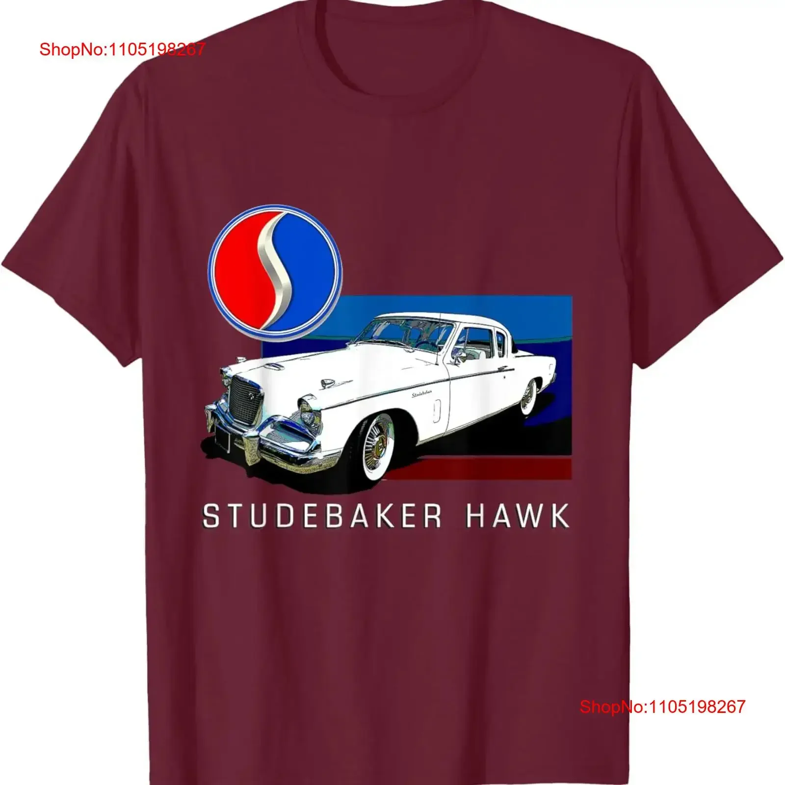 

Classic Studebaker Hawk T Shirt vintage Washed designer clothes Top For Everyday Wear streetwear fashion Slightly graphic