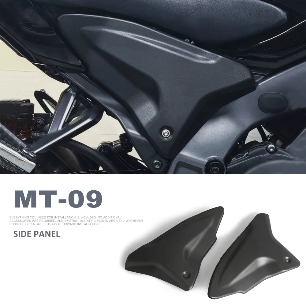 

New Motorcycle Side Frame Panel Guard For YAMAHA MT-09 SP MT 09 MT09 2024 2025 Fairing Cowl Plate Cover Rear Infill Side Panels