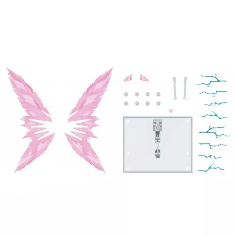 DDB HG 1/144 Mighty Strike Freedom Special Light Wing Support Kit Light Wing Effects Accessory Bag Action Figure Model Kit Toys
