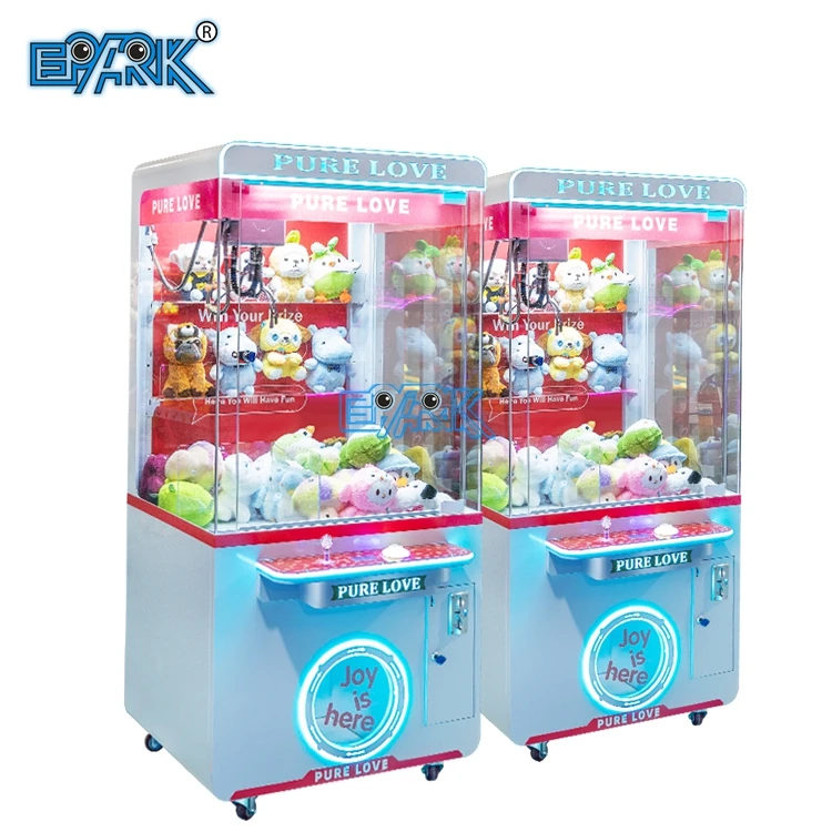 Factory Wholesale Crane Machine Custom Coin Operated Claw Machine Doll Machine With Bill Acceptor