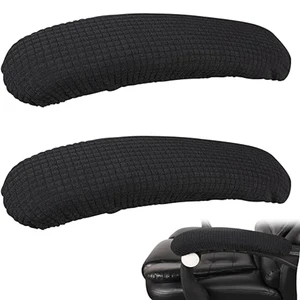 أغطية مسند ذراع مطاطية مقاومة للماء للمكتب والمنزل ، أغطية كرسي الكمبيوتر ، واقي مسند ذراع الكوع ، مقاوم للغبار ، جودة عالية أفضل 11 غطاء كرسي مبيعات مع مساند للذراعين - No2