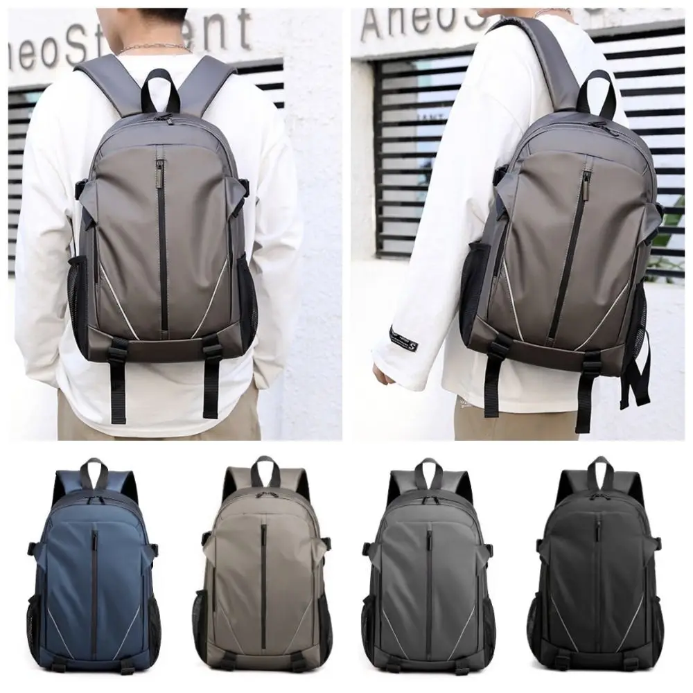

Large Capacity Business Backpack Multi-Compartment Wide Straps Travel Laptop Rucksack Wear-resistant Multi Functional