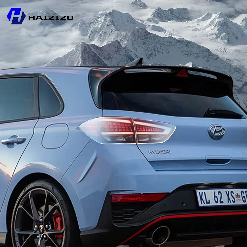 

For Hyundai i30 N 2018-2024 Smoke Black TPU Taillight Protective Film Anti-Scratch & UV Resistant Easy Install Vinyl Wrap Kit
