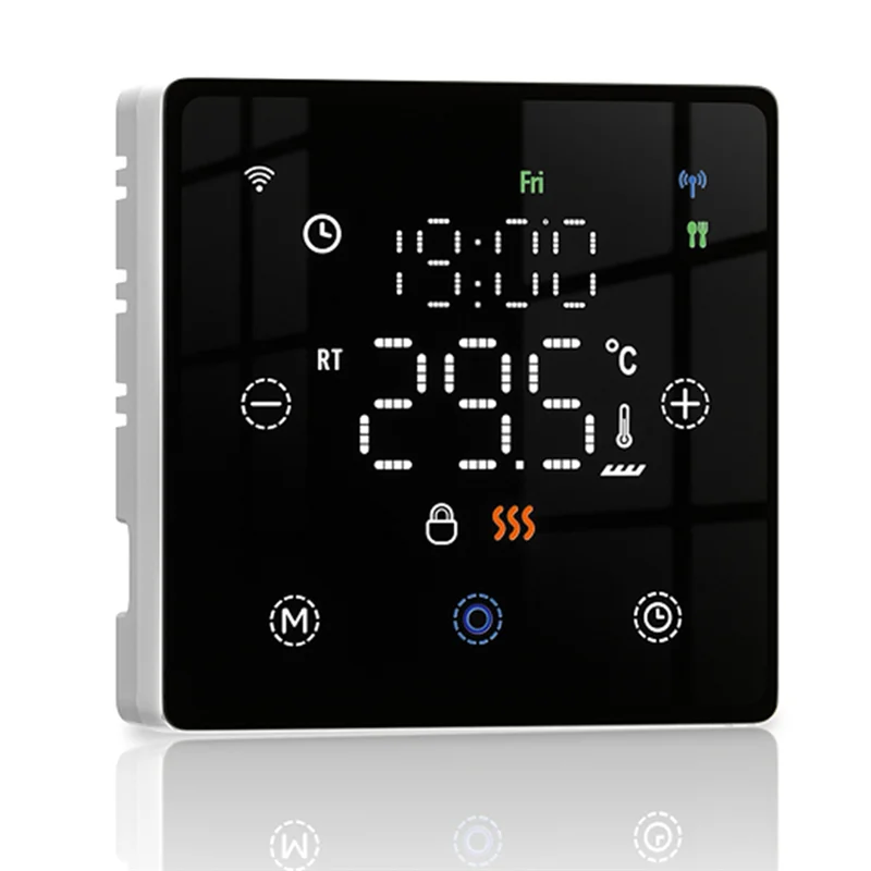AS95-For Water/Electric Floor Heating Tuya Wifi Smart Home Floor Heating Smart Switch Temperature Control Switch For Gas Boiler