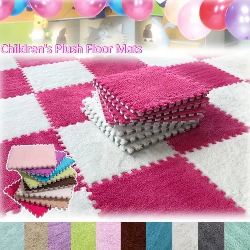 

20-Pack Baby Warm Play Mat Anti-Fall Washable EVA Foam Children's Mat Home Decor Children Baby Interlocking Floor Tiles